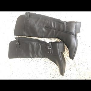 Mossimo over the knee black boots